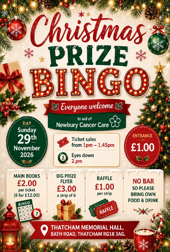 Poster for bingo