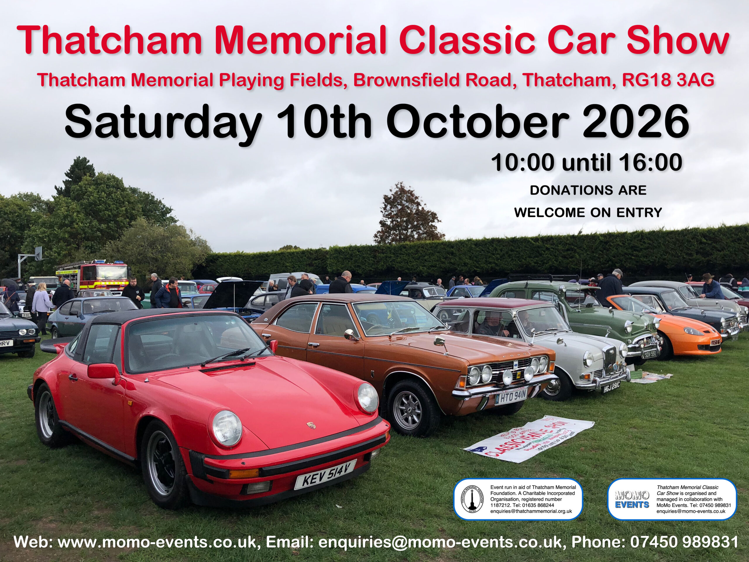 Classic Car Show poster 10.10.26