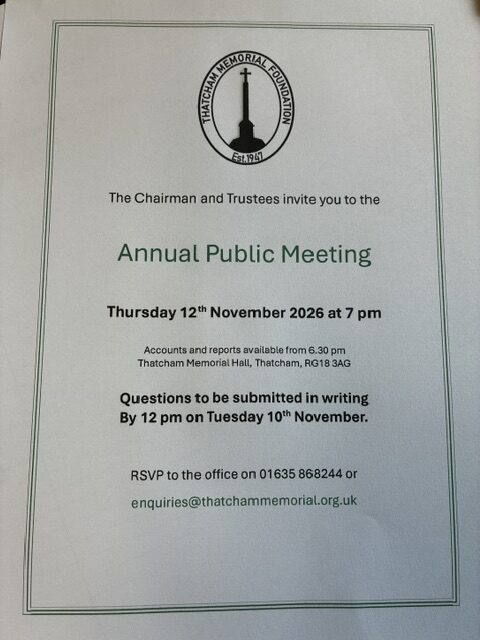 Invite for the APM 12th November